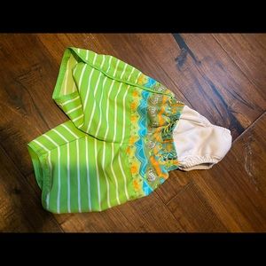 Boys 3T swim trunks with built in swim diaper